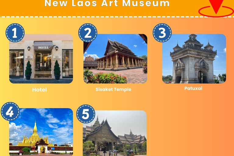 Vientiane: City Day Tour with New Laos Art Museum Join tour