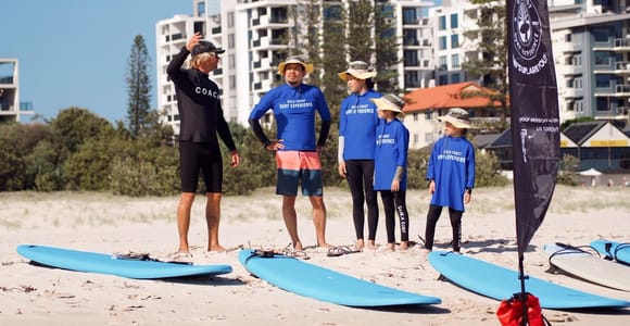 Gold Coast: Learn-to-Surf Lesson for Complete Beginners