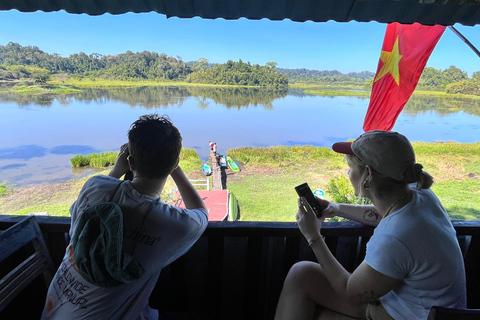 2 dagars tur Dalat till Cat Tien nationalpark, avlämning Saigon