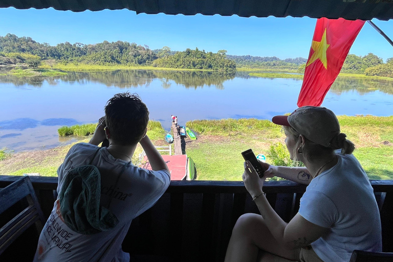 2 dagars tur Dalat till Cat Tien nationalpark, avlämning Saigon