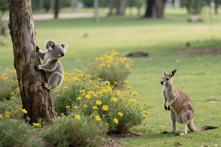 墨尔本蒸汽火车+企鹅观赏+亚拉谷葡萄酒巧克力之旅墨尔本企鹅游行、亚拉河谷葡萄酒美食与考拉之旅