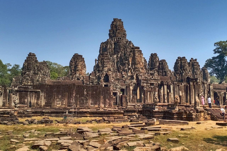 Angkor Wat, Angkor Thom, and Ta Prohm Day Trip with Sunset