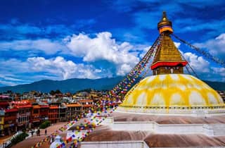 Kathmandu: Zwei buddhistische Stupas & Kapan-Kloster-Tour