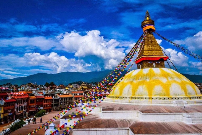 Kathmandu: Jamchen Stupa, Kapan monastery& Buddhanath tour