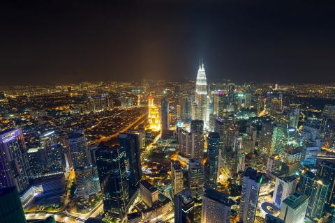 Kuala Lumpur: wieczorna wycieczka z biletami na wieżę w Kuala Lumpur