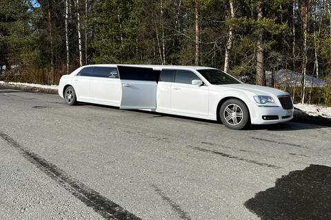 ROVANIEMI : promenade en limousine privée