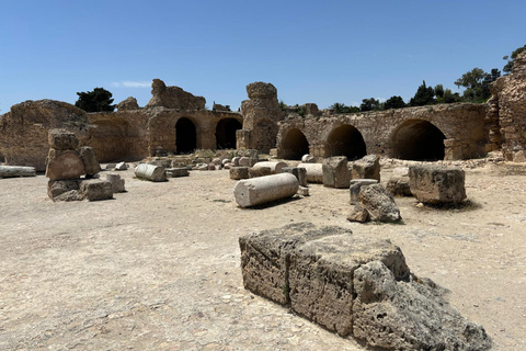 Private Day medina of Tunis Carthage Sidi Bousaid with lunch