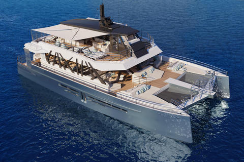 Split: Hvar, Pakleni Islands and Brač Catamaran XCAPE Cruise