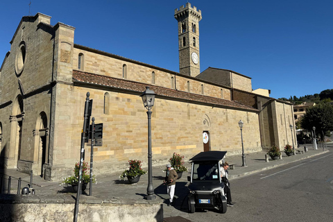 Florence: Private Golf Cart Tour to Fiesole & Roman Sites