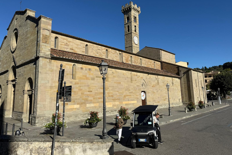 Florence: Private Golf Cart Tour to Fiesole & Roman Sites