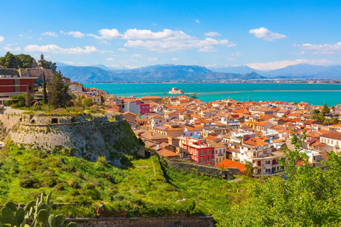 Privé dagtrip van Athene naar Nafplio door het Kanaal van Korinthe