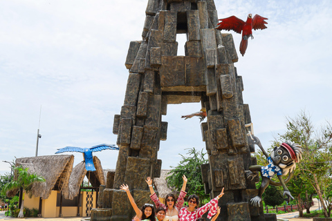 Barranquilla: Themenpark Caribe AventuraCaribe Aventura Themenpark (Ticket+Transport)