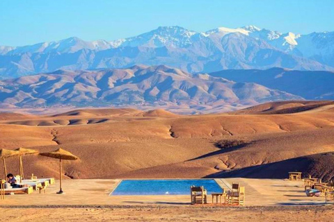 Marrakech: Agafay Desert Quad Bike with Lunch and Pool