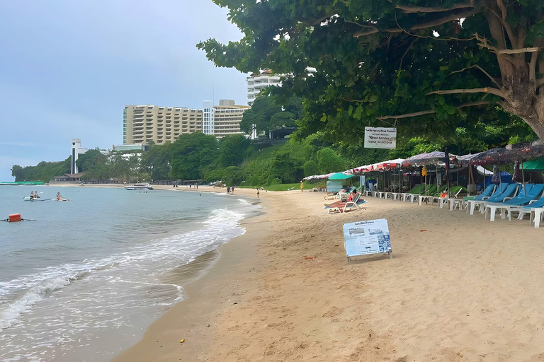 Private Pattaya Day Tour: Sanctuary of Truth & Beach Café Sanctuary of Truth & Cave Beach Club (Beachfront)