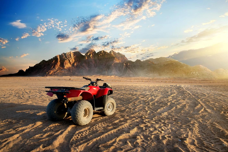 Sharm El-Sheikh: ATV Desert Morning Quad Safari Adventure 2 People ( 1 DBL QUAD )