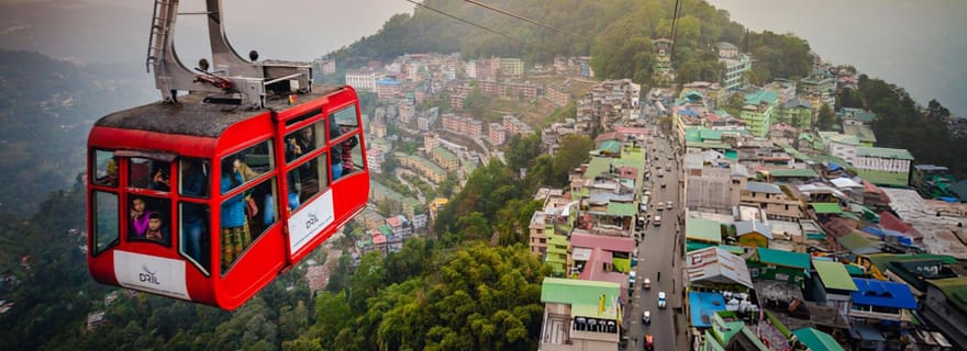 Gangtok en une demi-journée : visite guidée avec prise en charge à l'hôtel