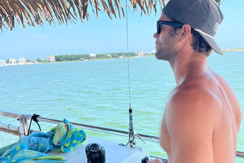 Folly Beach: Tiki Boat Cruise with BYOB Option