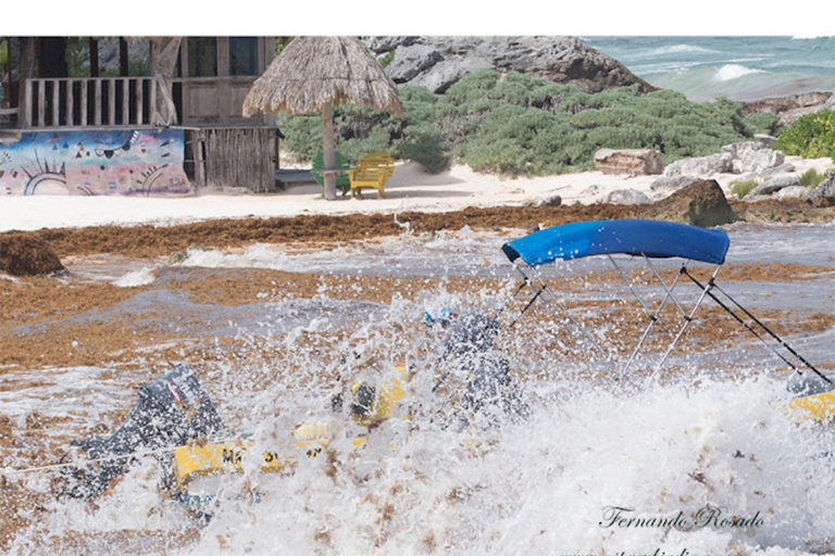 From Puerto Morelos: Lagoon k'an luum