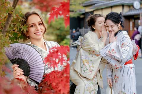 Kyoto: Plus-Size Kimono Rental in Gion or Kiyomizudera with Photo Options - Image 3