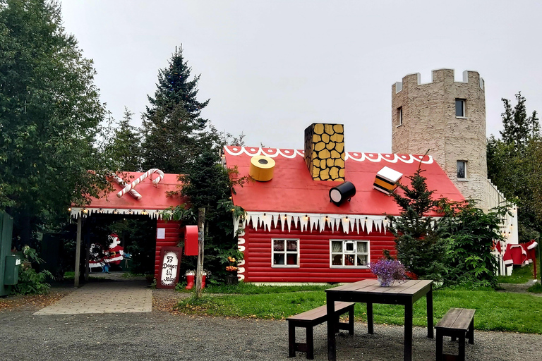 Akureyri: Goðafoss, Kersthuis en Bos Lagune Tour