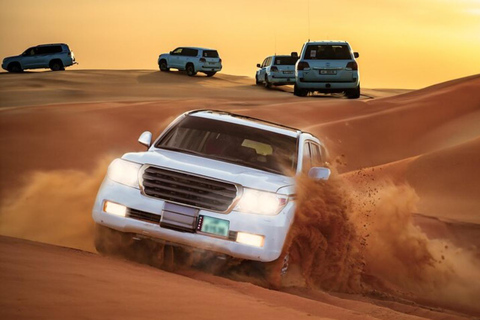 Private Transit Desert Safari with Camel Ride and Inland sea Doha Half Day Desert Safari