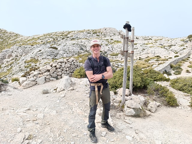 Puig Massanella , the highest accessible summit on Mallorca