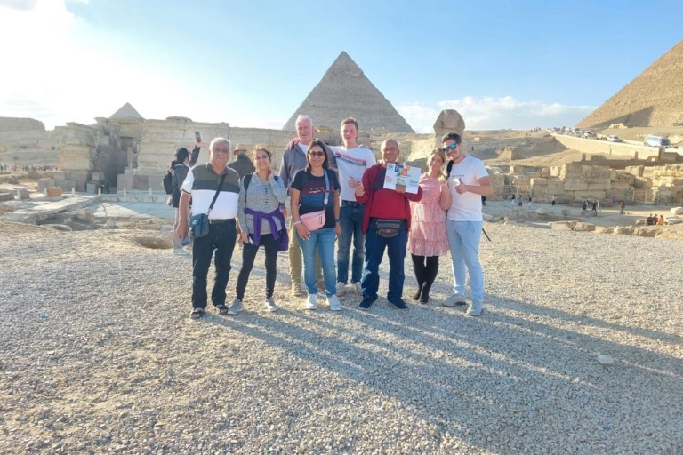 Viaje Todo Incluido Pirámides, Esfinge, Paseo en Camello y MuseoVisita privada sin entradas