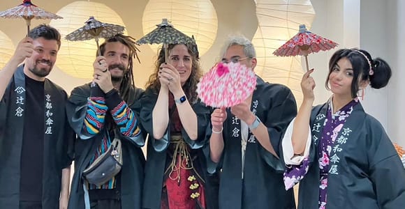 Kyoto: Traditional Mini Umbrella Making Workshop