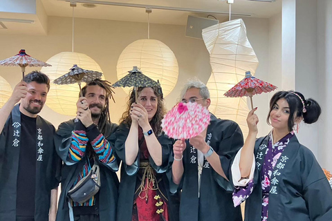 京都：传统迷你伞制作工作坊