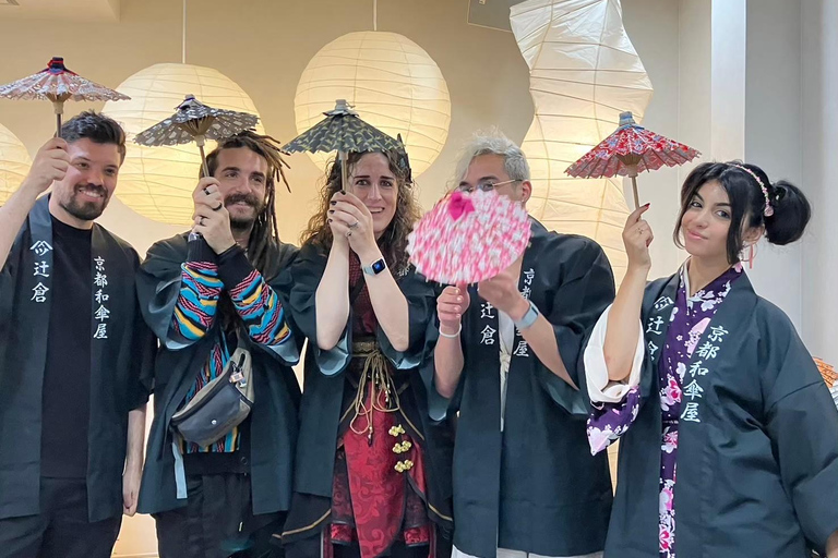 Kyoto: Traditional Mini Umbrella Making Workshop