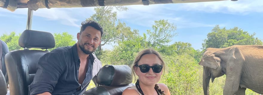 Depuis Mirissa/Galle/Hikkaduwa : Safari dans le parc national d'Udawalawa