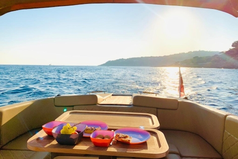 French Riviera Boat Tour on a Luxury Day Cruiser French Riviera Private Boat Tour on a Luxury Day Cruiser