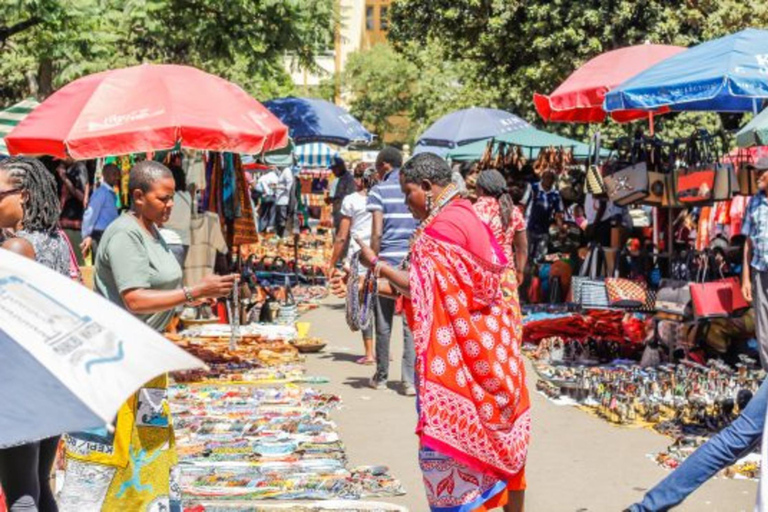 Nairobi: Experiência de compras e city tour