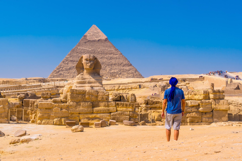 Cairo: Giza Pyramids & Museum of Egyptian Civilization Tour Private Tour Without Tickets and Lunch