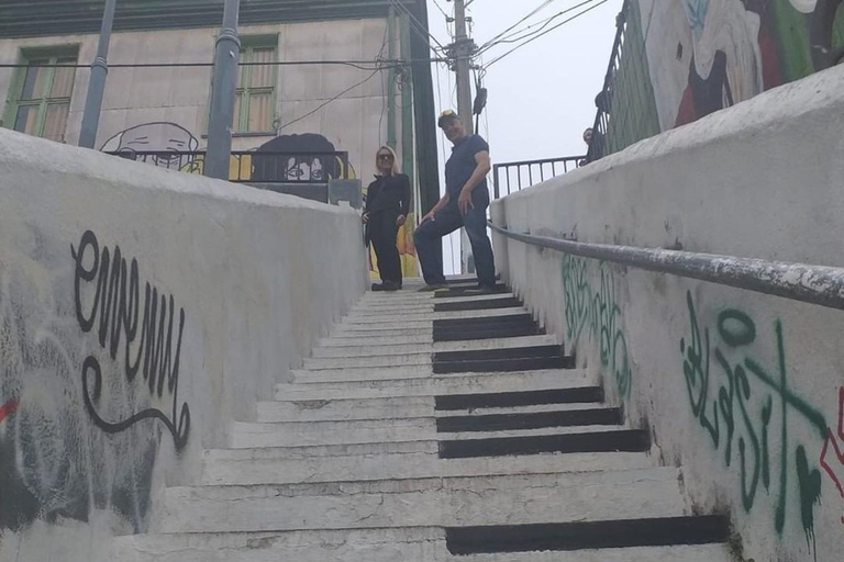 Rondleiding door straatkunstcultuur in Valparaíso en Viña del Mar