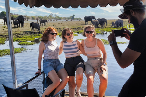 Unique Chobe Day Trip with 2 River Safaris