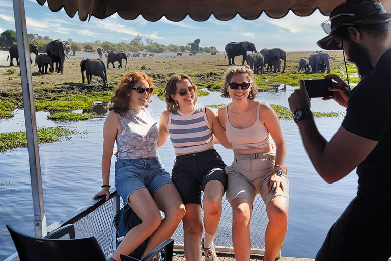 Unique Chobe Day Trip with 2 River Safaris