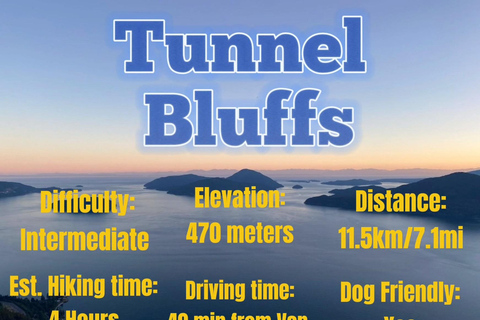 Viagem de 1 dia para caminhada em Tunnel Bluffs - Vancouver