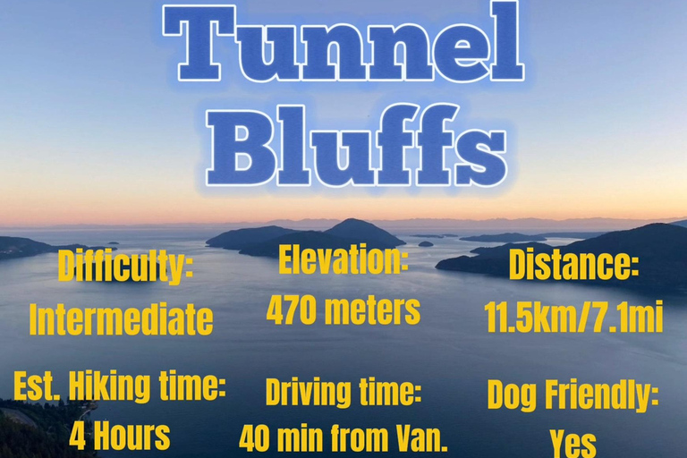 Viagem de 1 dia para caminhada em Tunnel Bluffs - Vancouver