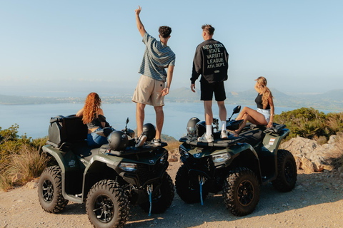 Excursión en quad al atardecer