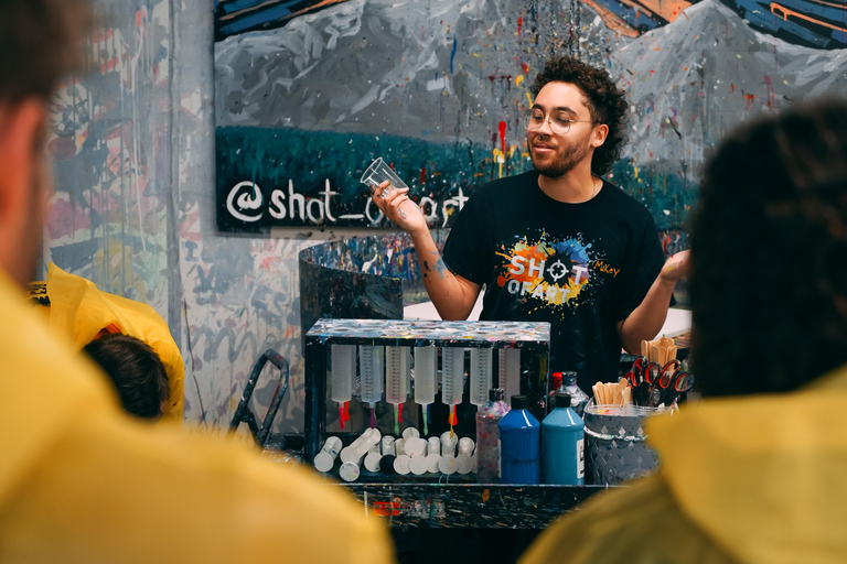 Shooting and Spinning Private Art Experience in Houston