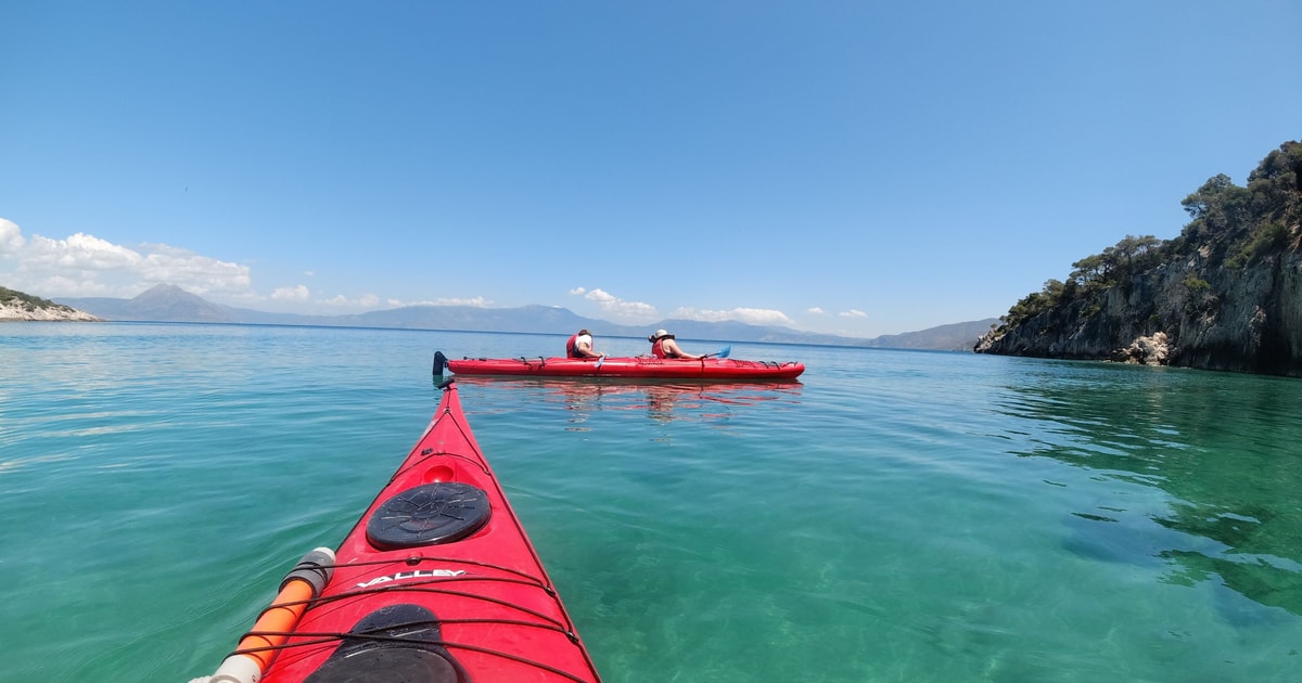 From Athens Sea Kayak Sunken City of Epidaurus GetYourGuide