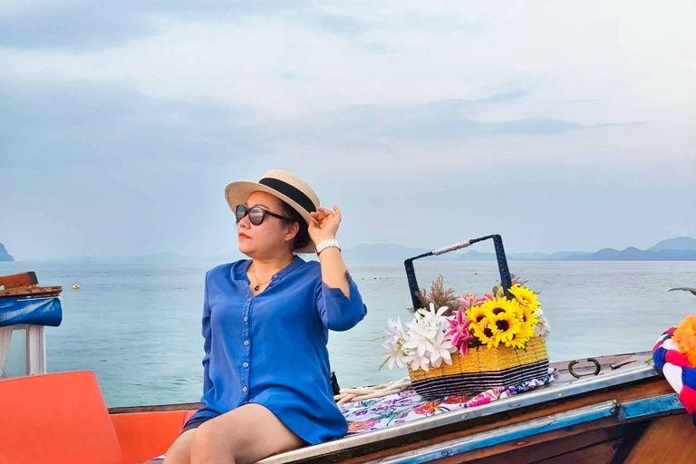 Phuket: 3 Island Private Longtail Boat Tour with Snorkeling