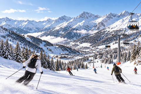 From Valencia: 3-Day Skiing in Andorra with Hotel and Ski Pass
