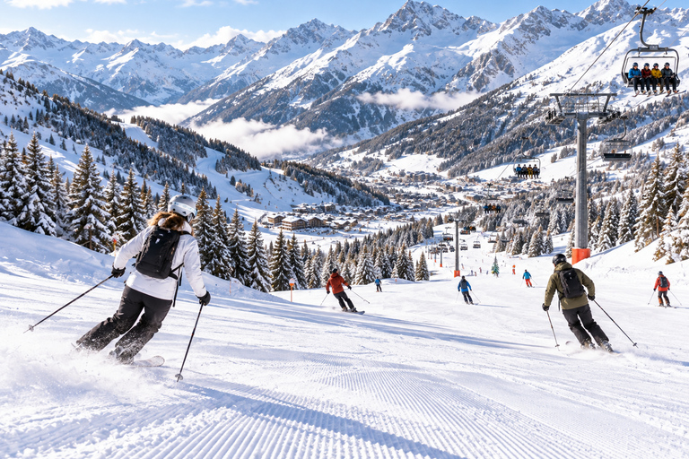 From Valencia: 3-Day Skiing in Andorra with Hotel and Ski Pass