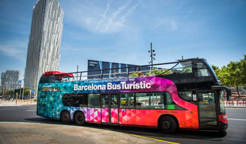 Barcelona: 24 of 48 uur durende hop on, hop off-bustour