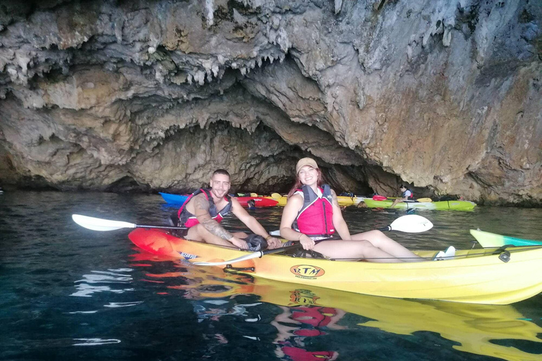 Jávea: Excursión en kayak a la Granadella