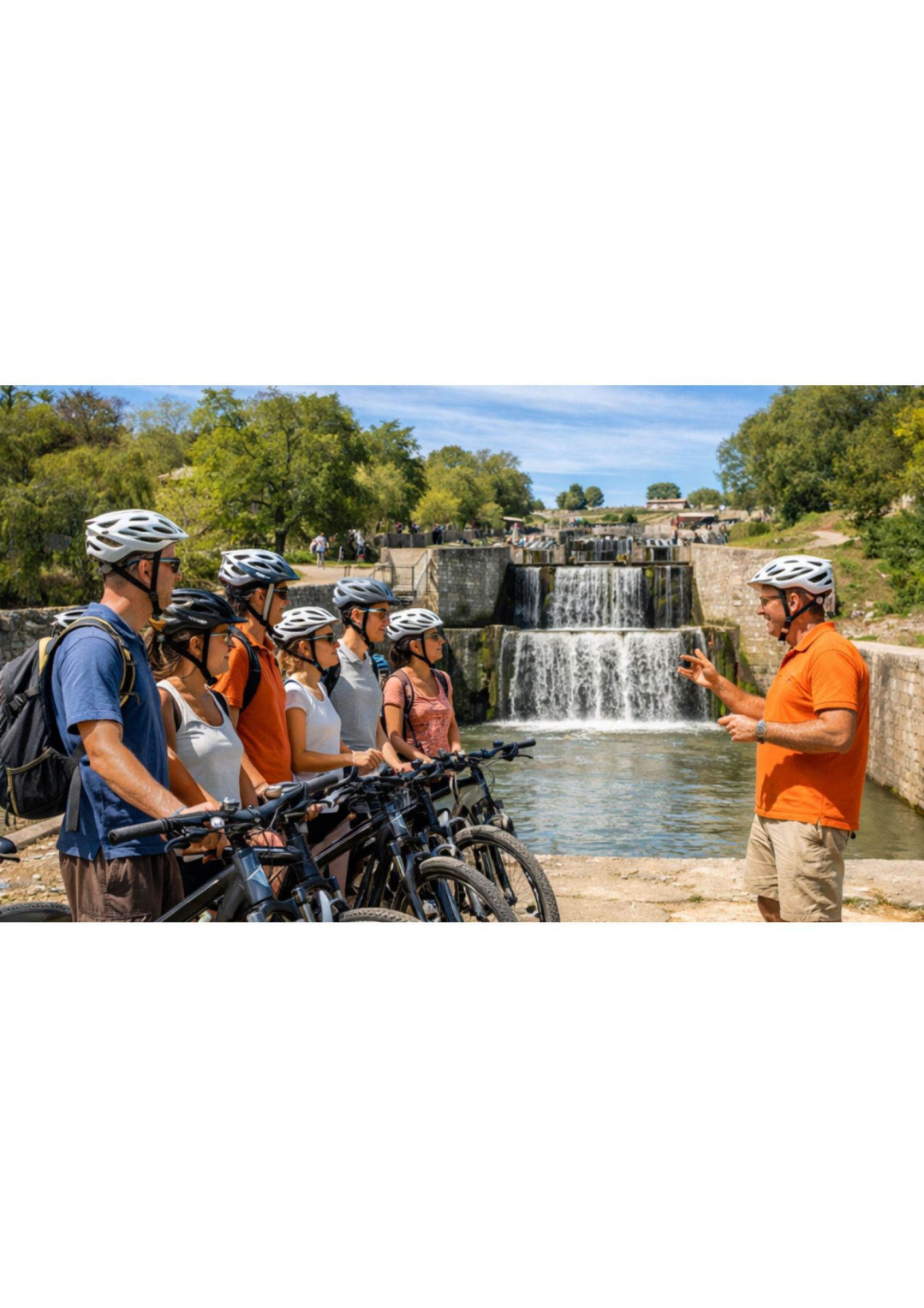 BÉZIERS: Radtour entlang des Canal du Midi