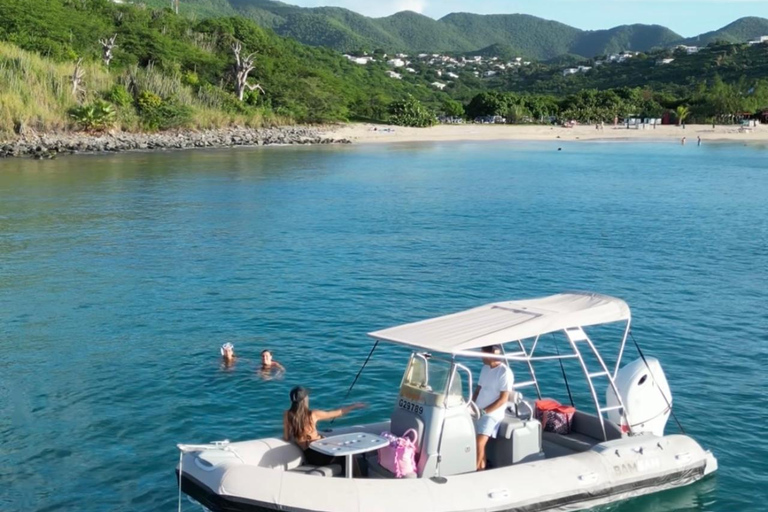 Saint Martin: Boat excursion between beaches, lagoon, and a stop at Maho