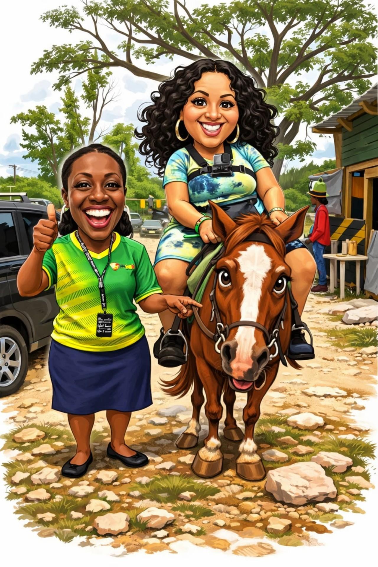 Ocho Rios: Privater Reitausflug mit Abholung